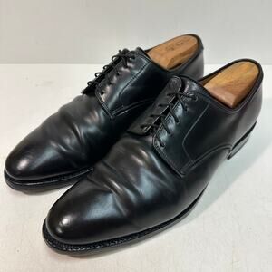 NEW HEELS Crockett & Jones Black Shell Cordovan Derby England UK 10 D US 11 C